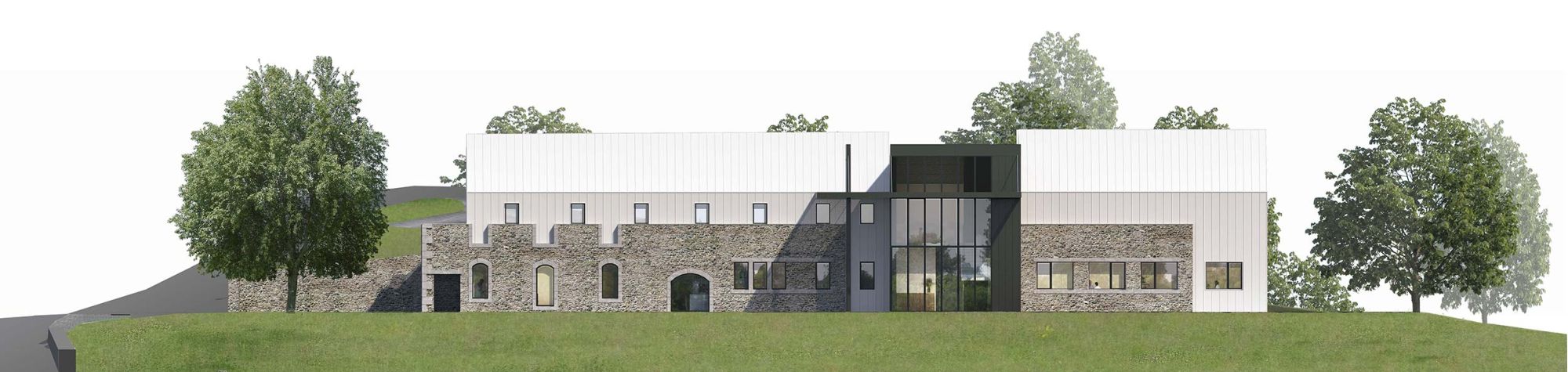 Un b&acirc;timent commun de 600 m&sup2; verra le jour en 2027. Situ&eacute; sur la colline au Nord d&rsquo;Aurillac, au-dessus du ch&acirc;teau de St-Etienne, il sera en lien direct avec les partenaires et certaines entreprises du PEM2i.