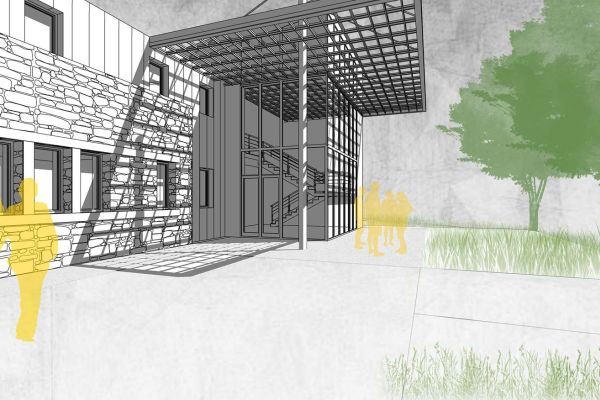 Entr&eacute;e principale