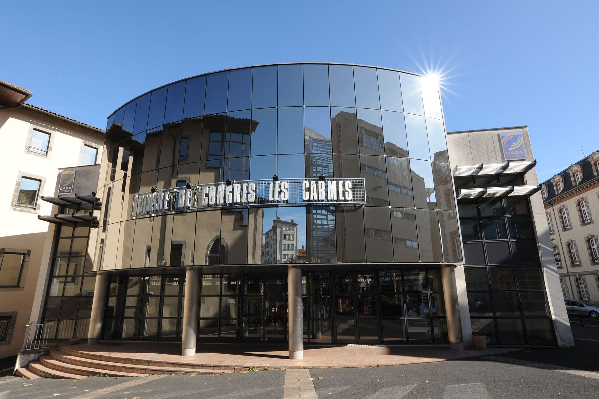 Centre de Congrès des Carmes Aurillac, qui accueille le premier symposium international du Microbiomes organisé par le PEM2i.
